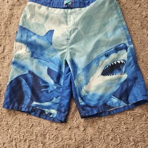 Kids' Blue Shark One-Piece Swimsuit - Unknown Brand
